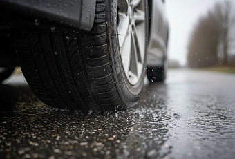 При какой температуре летняя резина теряет сцепление и становится опасной