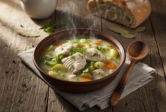 Рыбный суп с сельдереем, пошаговый рецепт приготовления с ингредиентами