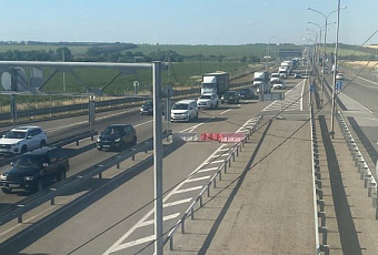 Где в Краснодарском крае туристов ждут большие пробки по дороге к морю