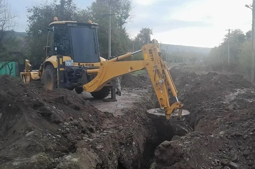 Капремонт водопроводных сетей по нацпроекту завершают в Лабинском районе