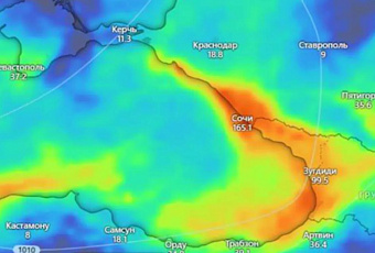 На Сочи обрушится потоп: за пять дней выльется 140% месячной нормы