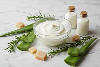 Как сделать кремовый шампунь с розмарином и алоэ в домашних условиях
