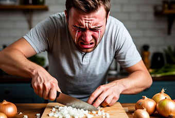 Ученые выяснили, как меньше плакать при нарезке лука