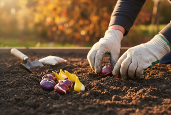 Цветы под зиму: секреты яркой клумбы без весенней суеты