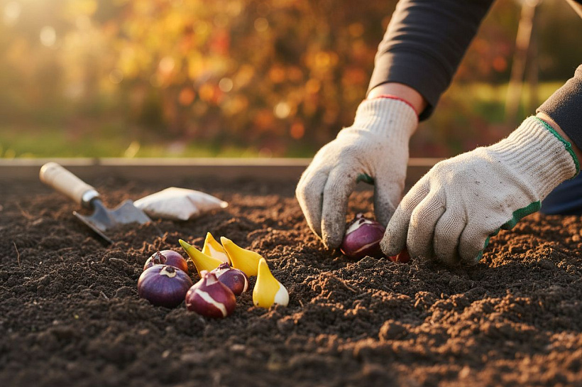 Цветы под зиму: секреты яркой клумбы без весенней суеты