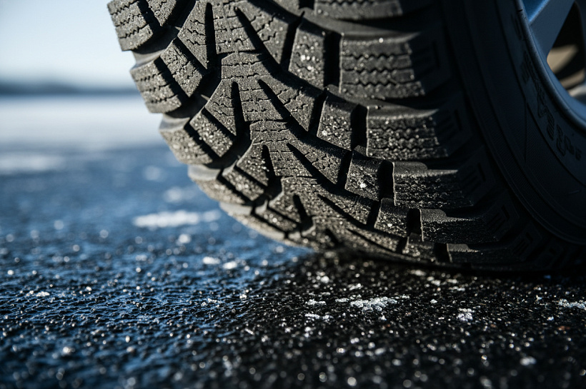 Зимние шины без шипов опасны на льду, даже с хорошим протектором