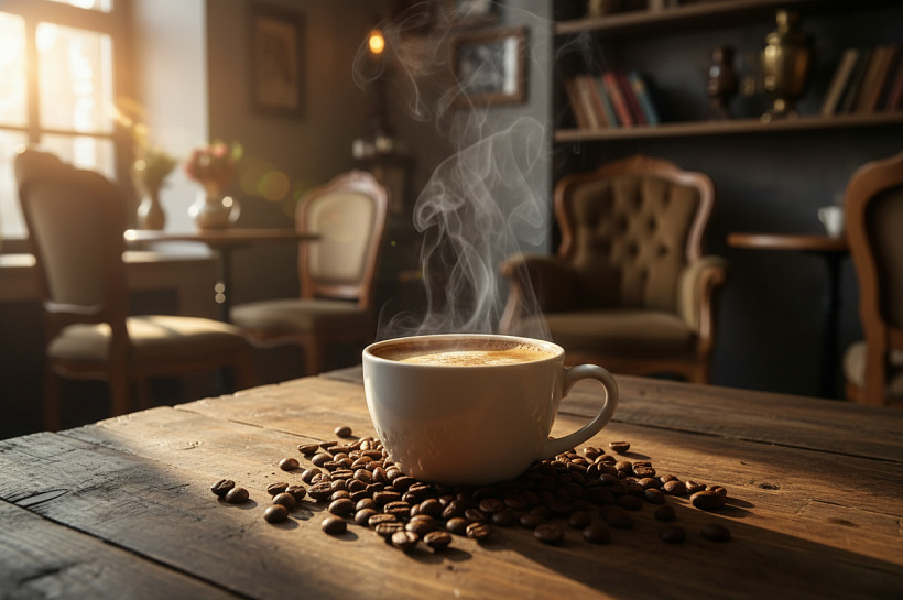 Потребление кофе в России: сотни тысяч чашек и миллионы литров