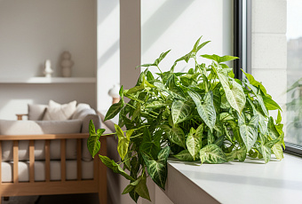 Сингониум: тропическое растение для современного интерьера на подоконнике