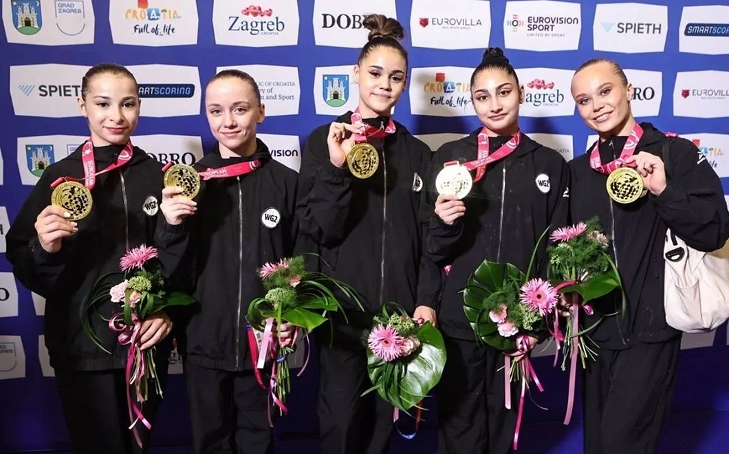 Анапчанка завоевала «золото» в составе сборной России на чемпионате Европы по спортивной гимнастике