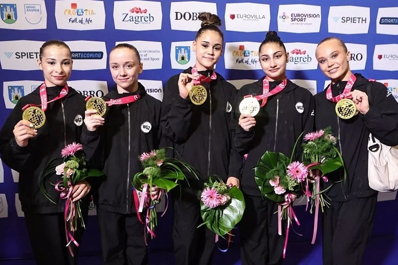 Анапчанка завоевала «золото» в составе сборной России на чемпионате Европы по спортивной гимнастике