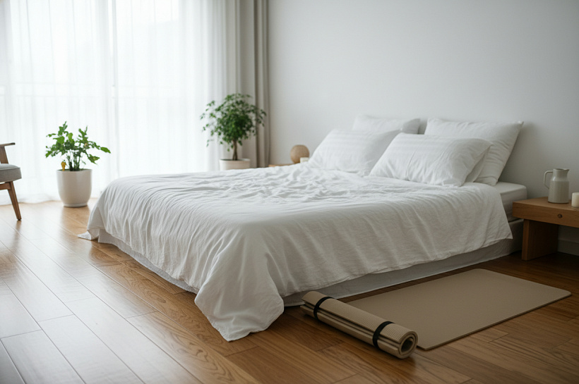 Глубокие мышцы засыпают после 60: как кровать превращается в лучший тренажёр для центра тела