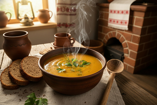 Белорусский тыквенный суп: сытная замена мясу для всей семьи