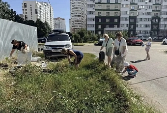 В Краснодаре на субботниках очистили более 92 тыс. квадратных метров территорий