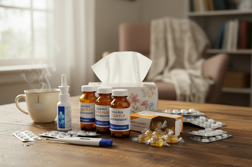 Аптечный набор от простуды: какие препараты помогут пережить зимний сезон болезней