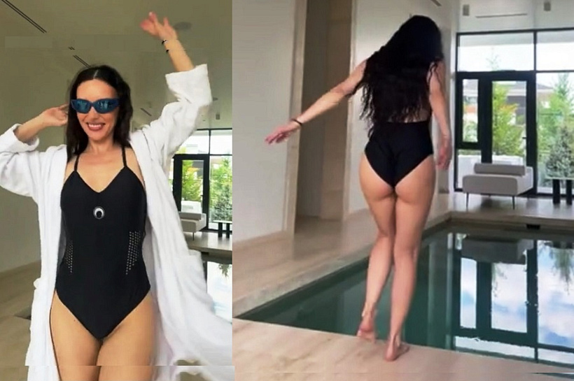 Аж бикини намокло: единственная бессменная солистка группы Serebro Ольга Серябкина разделась для парня, который ее кинул