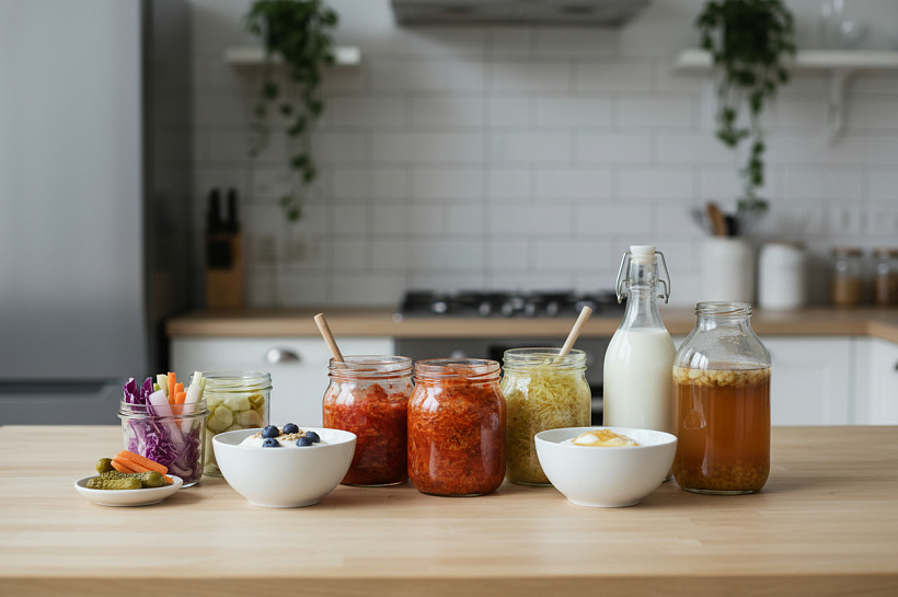 Ферментированные продукты для здоровья кишечника: советы диетолога