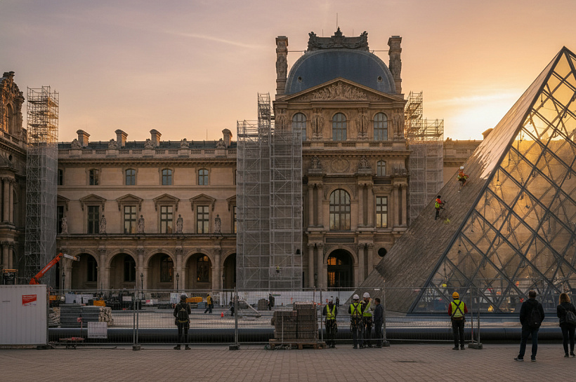 Стоимость реставрации Лувра после ограбления достигла 1,15 млрд евро