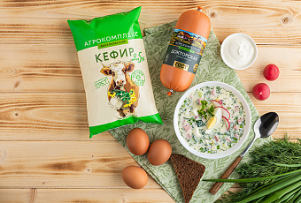 Колбаса «Докторская» ТМ «Агрокомплекс Выселковский» получила знак качества