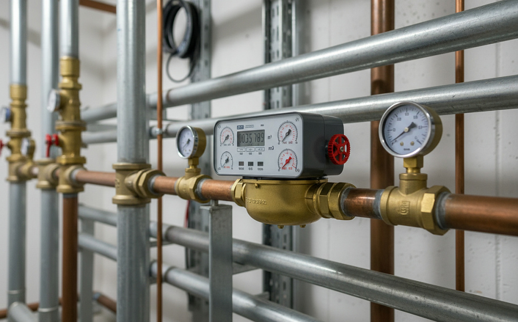 Общедомовой счётчик воды поможет снизить коммунальные расходы в 2025 году