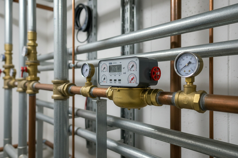 Общедомовой счётчик воды поможет снизить коммунальные расходы в 2025 году