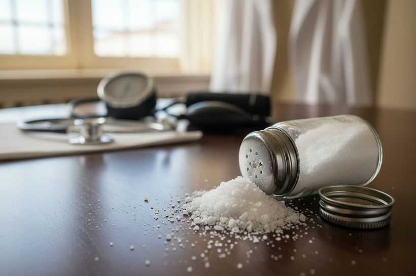 Соль разрушает сосуды даже при нормальном давлении, как снизить риски