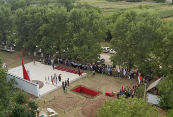 Останки 62 погибших в годы Великой Отечественной войны советских воинов захоронили на Кубани