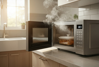 Опасность разогрева привычного блюда в микроволновке для здоровья