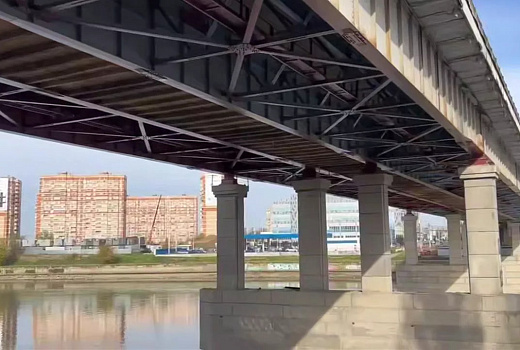 Тургеневский мост в Краснодаре откроют для движения в ближайшие дни