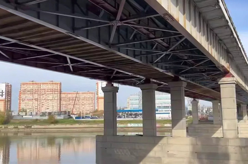 Тургеневский мост в Краснодаре откроют для движения в ближайшие дни
