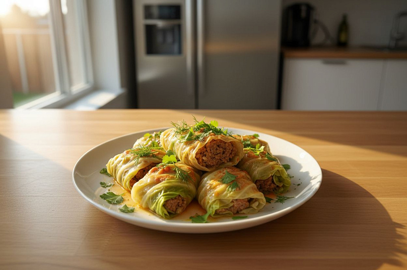 Голубцы из пекинской капусты: простой рецепт с мясной начинкой