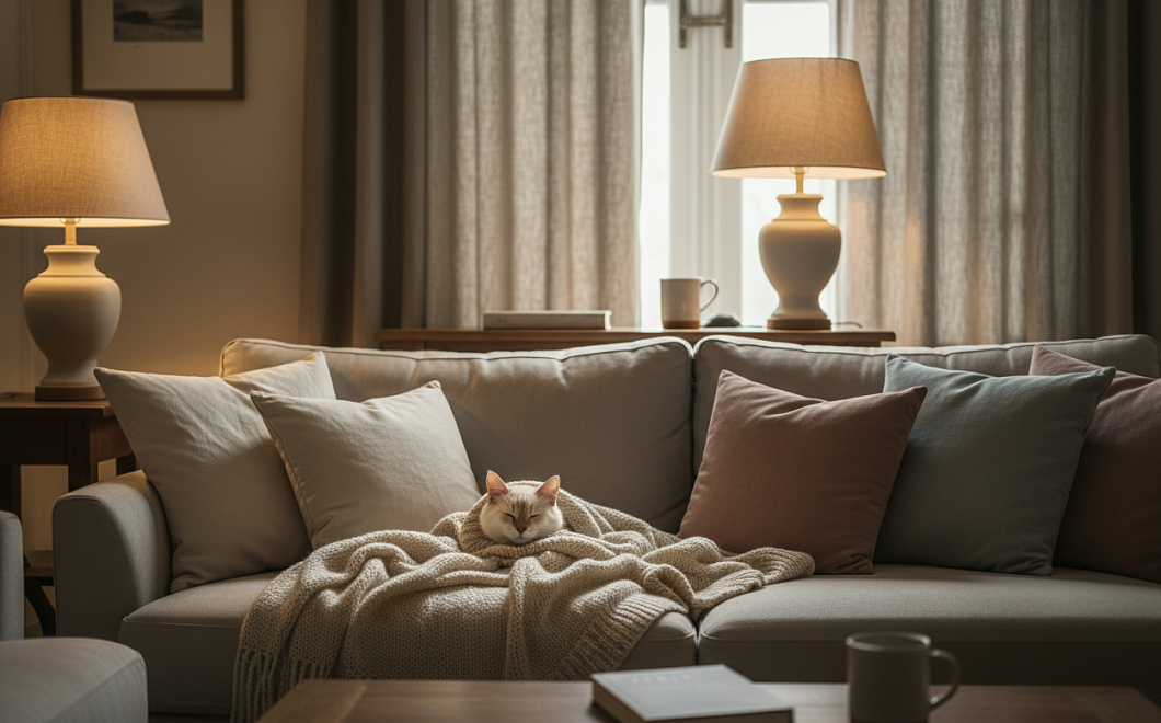 Как защитить питомца от стресса и паники во время новогодних салютов