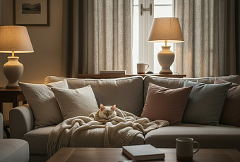 Как защитить питомца от стресса и паники во время новогодних салютов