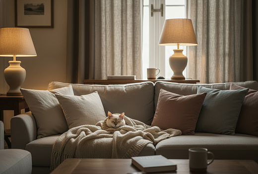 Как защитить питомца от стресса и паники во время новогодних салютов