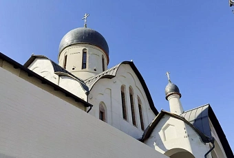 В храме Сорока Севастийских Мучеников продолжаются фасадные и отделочные работы