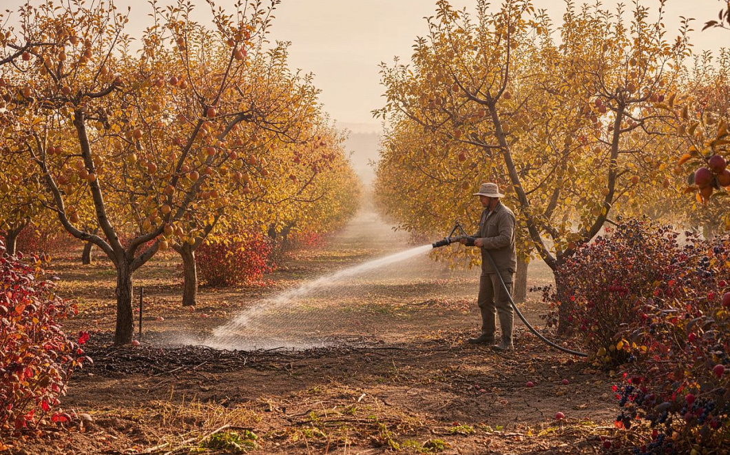 Засушливая осень, как помочь плодовым и ягодным растениям пережить недостаток влаги