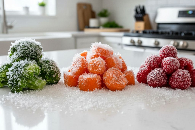 Три овоща полезнее в замороженном виде, чем в свежем