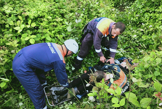 В Северском районе прошла  тренировка лучших спасателей края