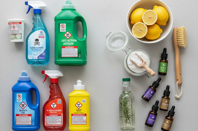 Опасность бытовой химии для здоровья и безопасные альтернативы для дома