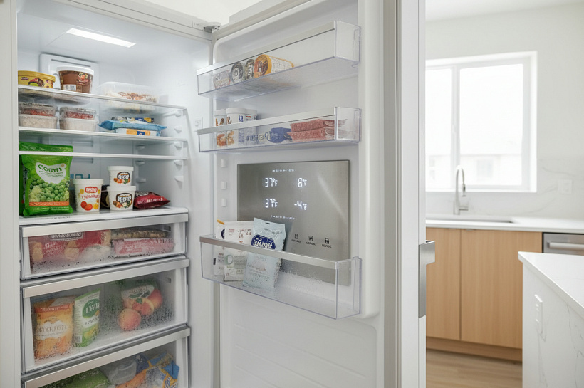 Скрытая кнопка морозильника: как превратить его в шок-фризер и сэкономить