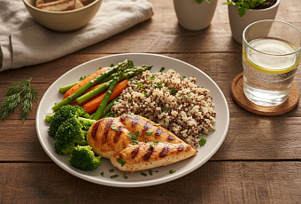 Правильный ужин запускает ночное жиросжигание во время сна