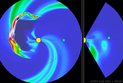 Ученые зафиксировали одну из мощнейших вспышек на Солнце за год