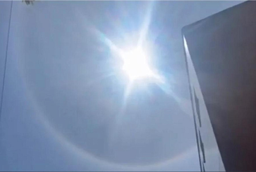 Две радуги в небе сняли на видео жители Краснодарского края