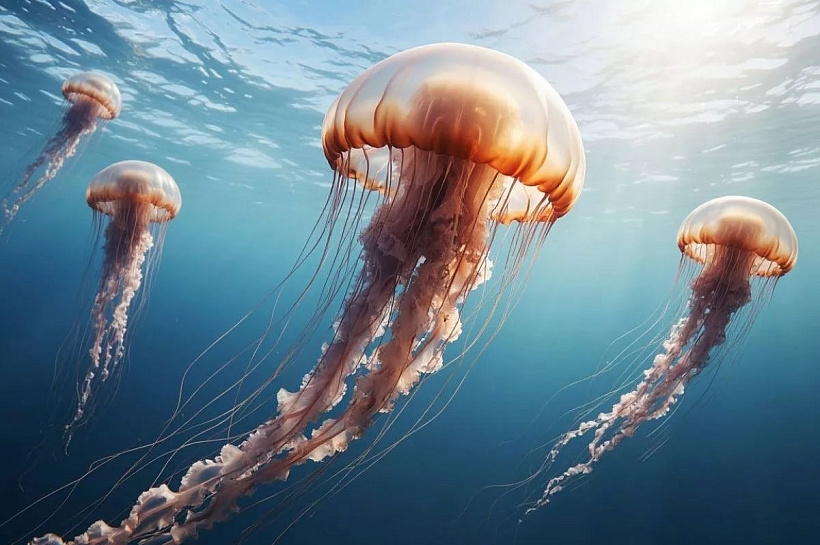 Гигантские медузы-кочевники весом до 10 кг заполонили Анталью: угроза для купальщиков сохранится до июня