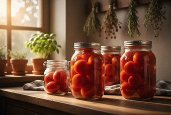 Томатная заготовка без соли и сахара: простой способ сохранить лето в банке