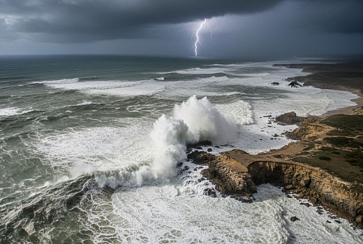 Мощный шторм угрожает изменить все побережья мира
