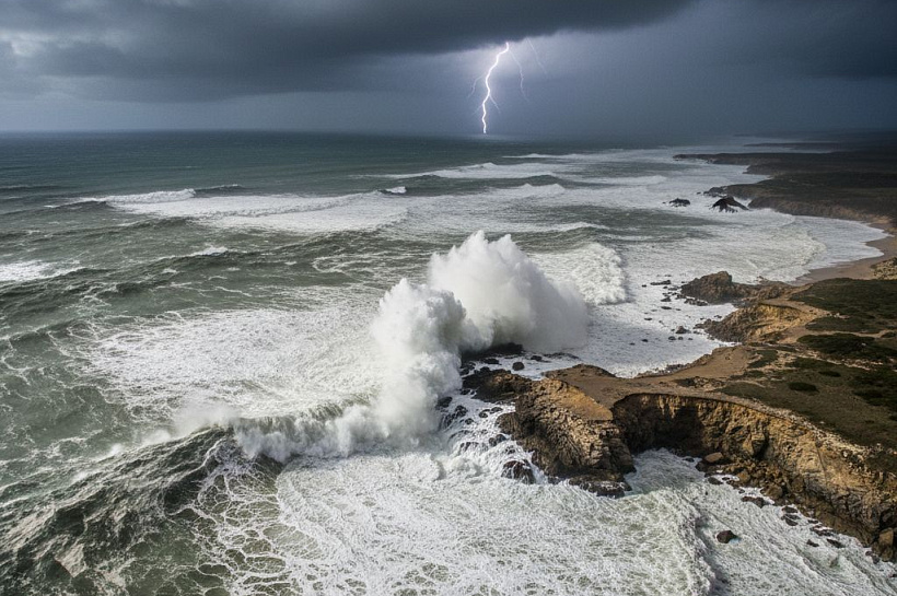 Мощный шторм угрожает изменить все побережья мира