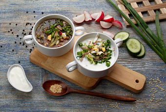 Неделя окрошки начнется в «Атамани» с 23 мая