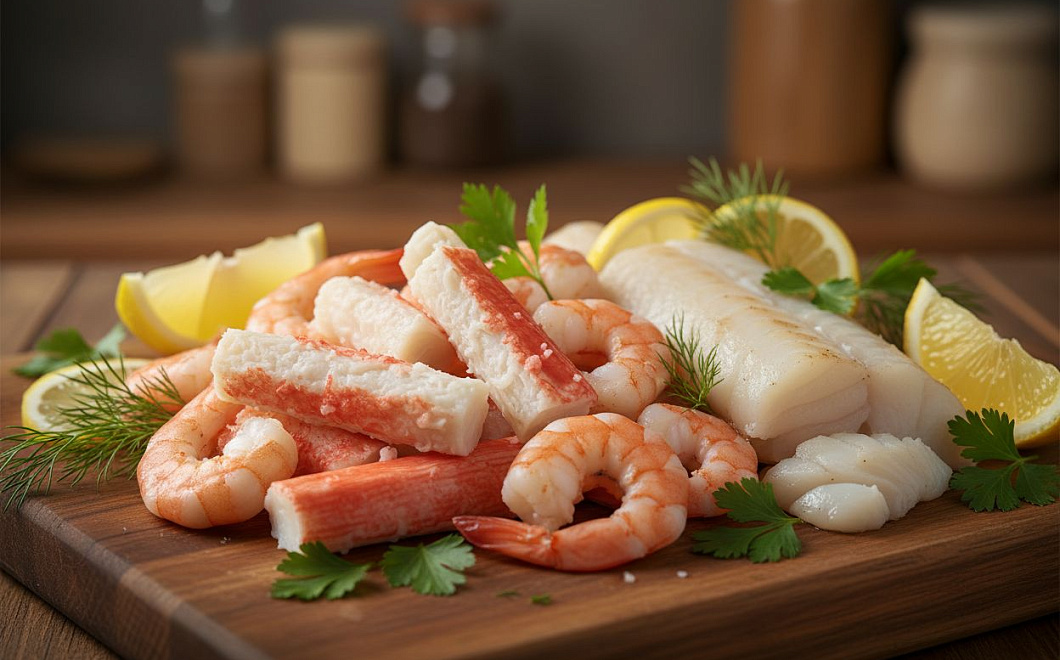 Диетолог Мухина советует заменить крабовые палочки в новогодних салатах