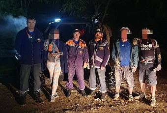 Спасатели нашли трех заблудившихся велосипедистов под Геленджиком