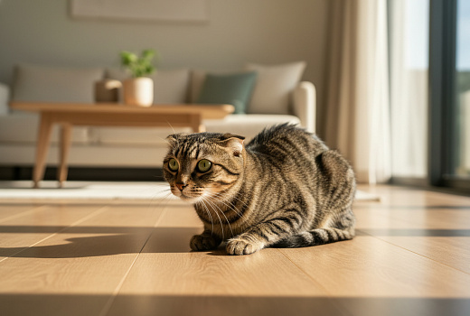 Кошка чувствует опасность в доме раньше человека: признаки тревожного поведения